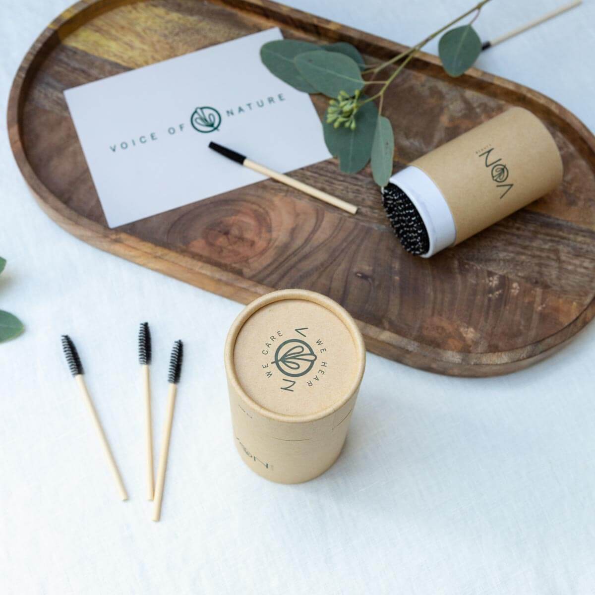 Von Beauty Bamboo Classic Mascara Wand Lifestyle Image
